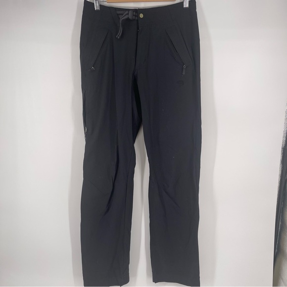 Mountain HardWear Hiking‎ Outdoor Pants Belted Nylon Black Size Small - Picture 1 of 6